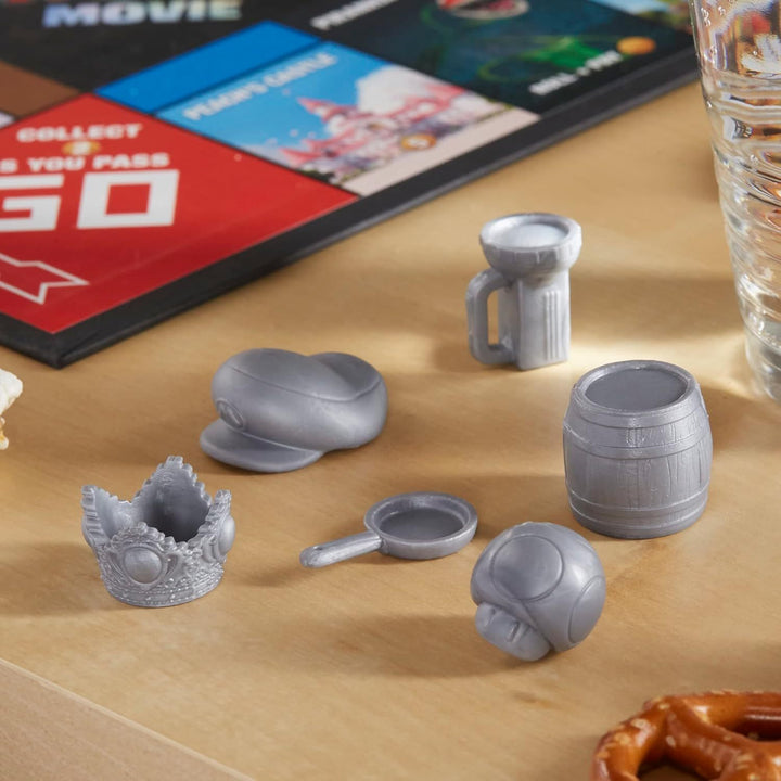 Monopoly Super Mario Movie Edition – Family Board Game (Ages 8+, 2–6 Players)