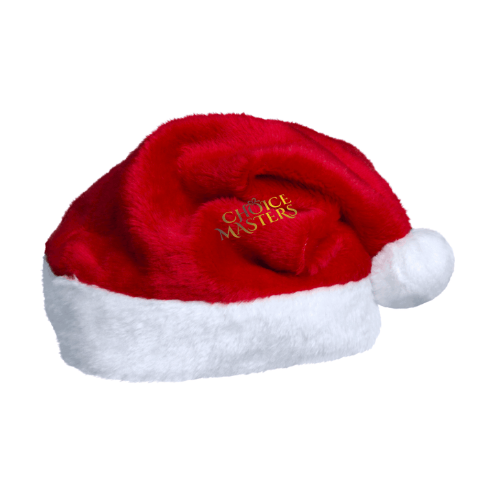 4 Pack Luxury Plush Christmas Santa Hats – Classic Red Unisex Xmas Hats