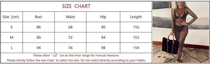 Women's Shimmer Sheer Mesh Cover Up Skirt Sleeveless Square Neck Beach Beach Bikini Slit Mid Length Cover Up (B-Black, M)