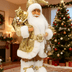 30cm Santa Claus Christmas Figurine – Festive Holiday Decoration Gift