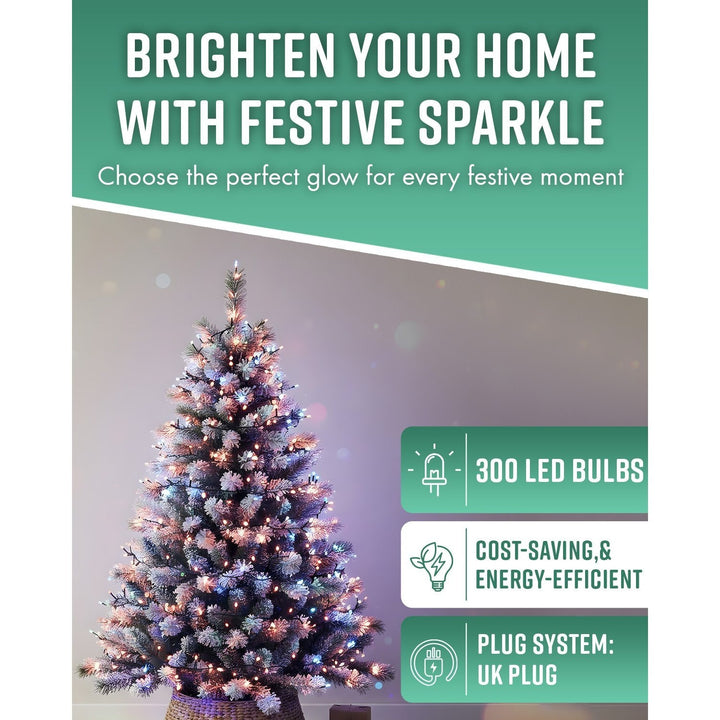 GloBrite 100–1000 LED Fairy Lights – 8 Modes Waterproof Outdoor Christmas Lights