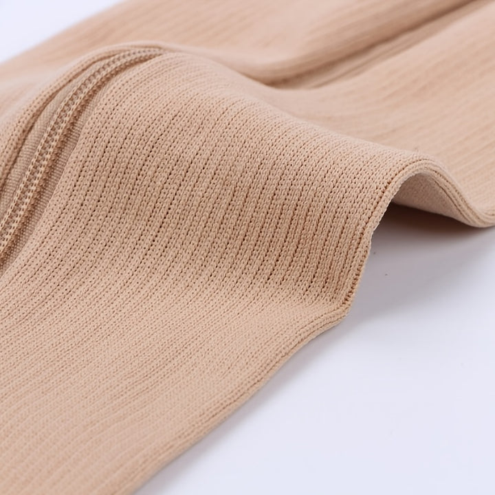 Zippered Toeless Compression Socks – Sports & All-Day Support