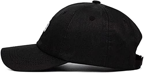 QICAT 100 Percent Cotton Cactus Jack Baseball Caps Travis Scott Unisex Astroworld Dad Hat Cap ASTROWORLD Embroidery Man Women Summer Hat Black, One Size