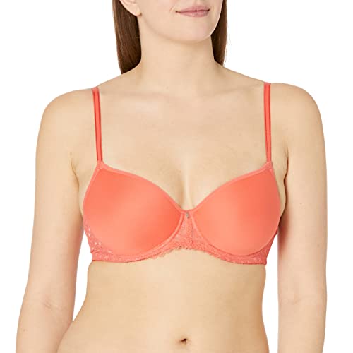 Freya Women's Signature Underwire Spacer T-Shirt Bra, Hot Coral, 34F