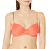 Freya Women's Signature Underwire Spacer T-Shirt Bra, Hot Coral, 34F