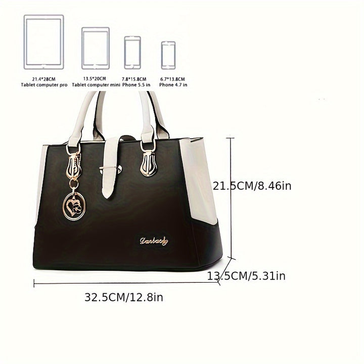Women’s Shoulder Bag – Elegant Letter Design, Spacious & Comfortable