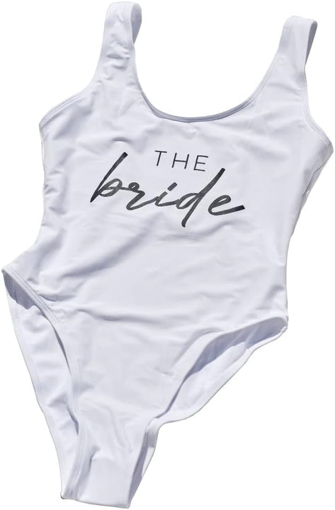 Ginger Ray Women's Swimsuit-The Bride-White-L Adult Sized Costumes, Large