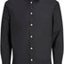 JJ REBEL Men's Jrebgavin Solid Shirt Ls Noos, Black, 2XL