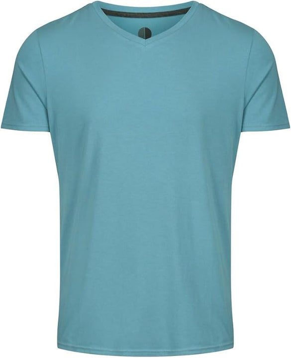 Light & Shade Men's Top and Short Bottoms Pyjama Set Blue, S