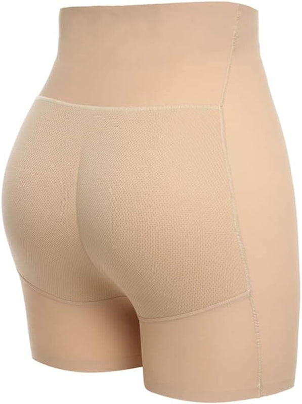 Joyshaper Butt Lifter Shorts Women Padded Panty Control Knickers Underwear Hip Enhancer Shapewear Beige S