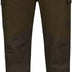 STEIGER Percussion Men's Warm Hunting Trousers Autumn Winter with Fleece Lined Sitting Trousers, Brown, 33