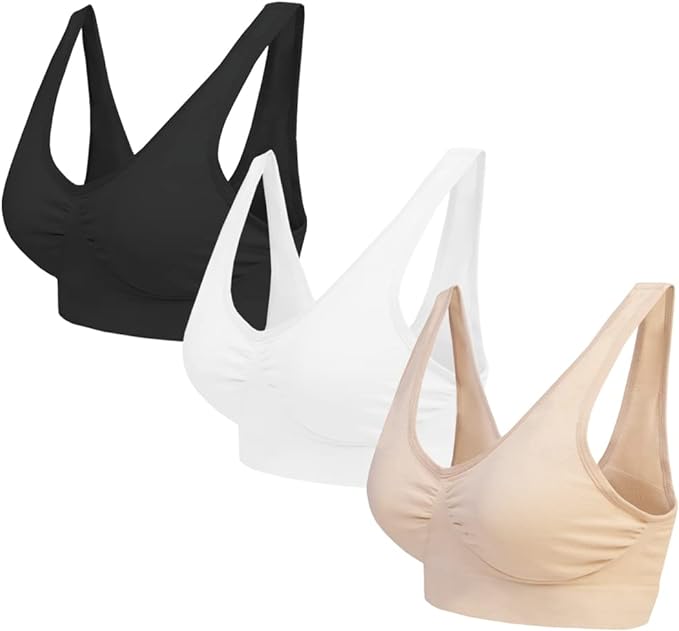 Blu Apparel Multipack Seamless Comfort Bras