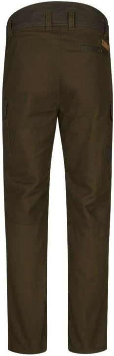 STEIGER Percussion Men's Warm Hunting Trousers Autumn Winter with Fleece Lined Sitting Trousers, Brown, 33
