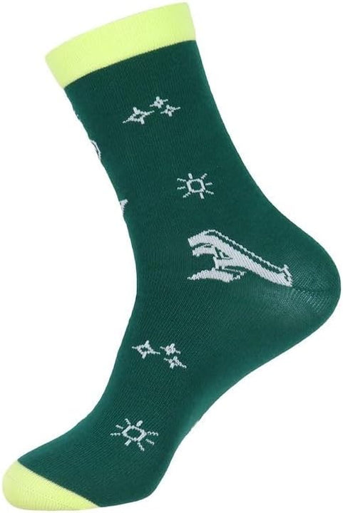 Adidas Unisex Kids/Child Love Crew 3 Pairs Crew Socks, collegiate green/black/arctic night, 7.5K-9.5K / EU 25-27