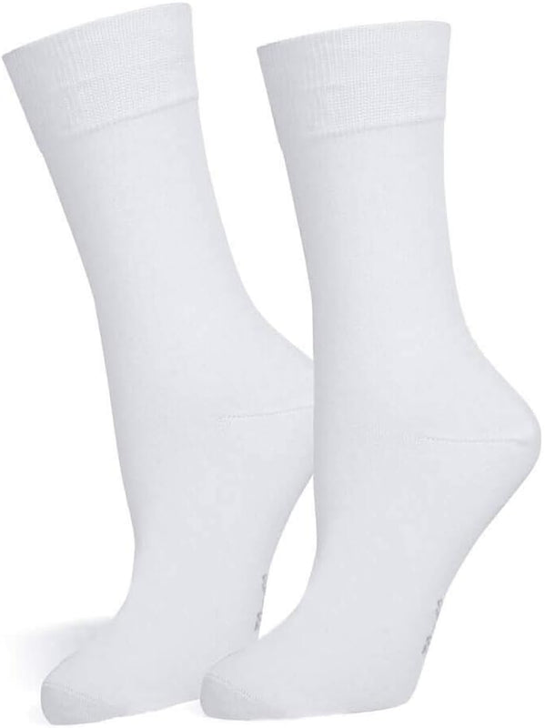Safersox classic mosquito repellent socks – classic business socks with integrated mosquito repellent and permanent fresh function - White - 9-11