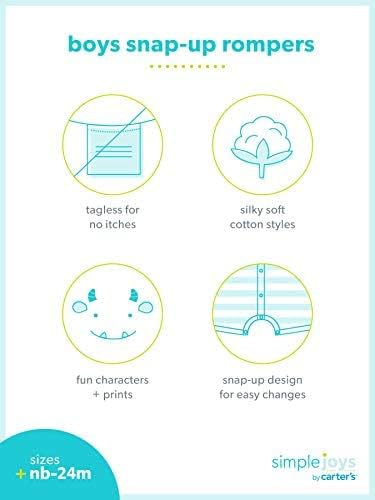 Simple Joys by Carter's Baby Girls' 12-Pack Sock Crew, Pink/Purple/Mint Green, 12-24 Months (Pack of 12)