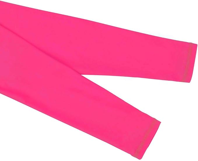 ZNYUNE Girls' one-piece swimsuit, sun protection, swimwear, children's long-sleeved swimsuit