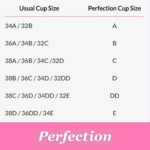 Perfection Secrets Winged Bra - Backless Strapless Invisible Adhesive Wings A to E Cup (DD, Nude)