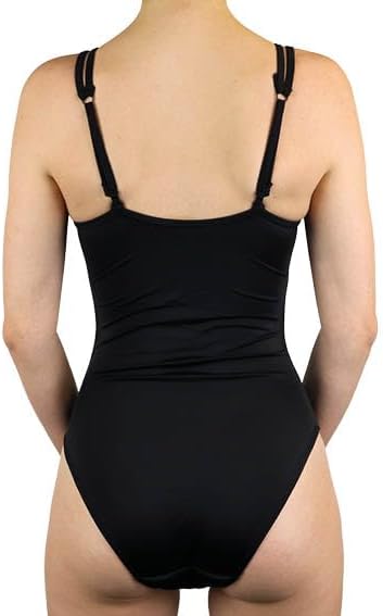 MYLILY Period Swimsuit Black I Beachwear Women During the Period I Period Swimming I Additional Protection on the Beach | For Light Days I Zero Waste, black, XXS