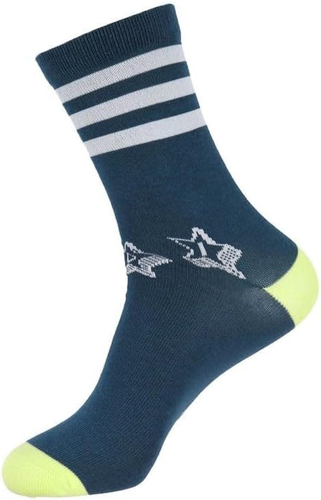 Adidas Unisex Kids/Child Love Crew 3 Pairs Crew Socks, collegiate green/black/arctic night, 7.5K-9.5K / EU 25-27