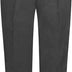 MOLLY MALOU Boys' Sturdy Plus Size School Trousers, Ages 5-16 - with Teflon Water-Repellent, Zip & Clip, Half-Elastic Waist, Belt Loops. Size Chart Available Consult Size Chart (13-14_Grey)