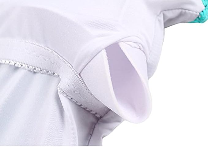 BEACHKINI Swimwear Women's Boyleg One Piece Swimsuit Sports Swimming Open Back Swimsuit Competitive Bathing Suit,Black Fluorescent Red,18