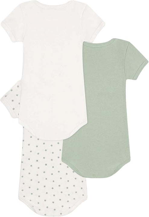 Petit Bateau Baby Boys Bodysuit, 3 Years (Pack of 3)
