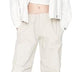 Trendyol FeMan Normal Waist Wide Leg Jogger Jeans Beige UK12