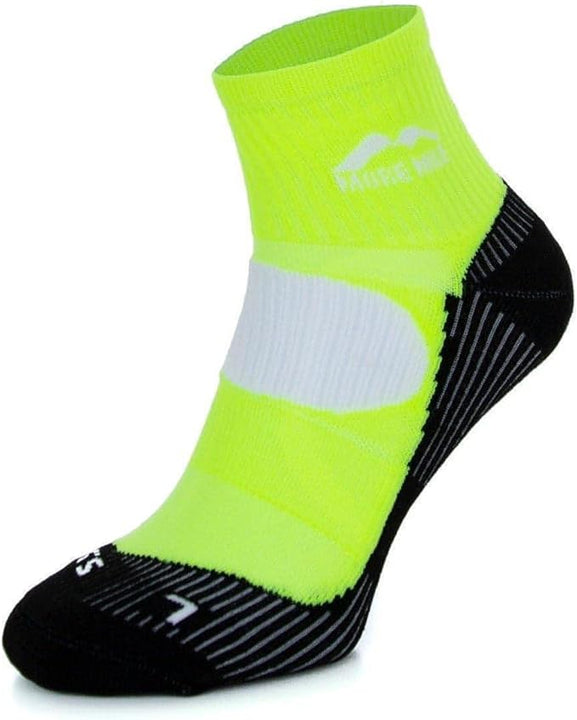 More Mile London (5 Pair Pack) Mens Cushioned Running Socks, Multi-coloured, UK 8.5-10.5