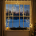 GloBrite 303 LED Star Curtain Lights – Indoor/Outdoor Christmas Window Lights