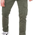 Alpha Industries Men's Agent Casual Trousers Pants, Black Olive, 34W