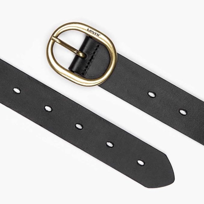 Levi's Women's High-Low Belt, Regular Black, 80cm