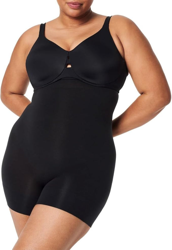 SPANX Women's Power High-Waisted Shorty Thigh Shapewear