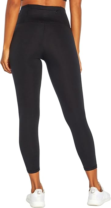 Zobha Women's Kinley High Rise Back Pocket Legging, Black, L