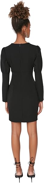 Trendyol Dress - Black - Bodycon, Black, 12