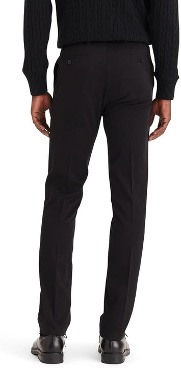 Dockers Men's Easy Khaki Slim fit Casual Pants, Black, 33W 30L