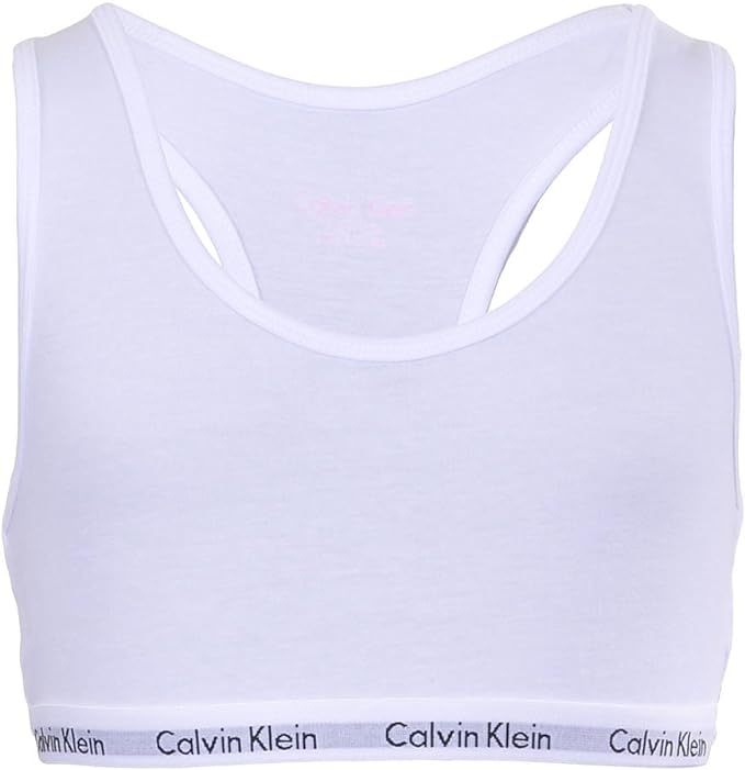 Calvin Klein Girl's Bralette, White