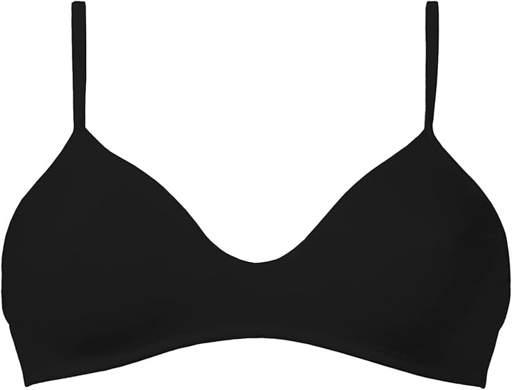 2 PACK Golden Lady Women's Reggiseno a triangolo Bra, 0.0 inches, Nero, 4B IT = 38B UK