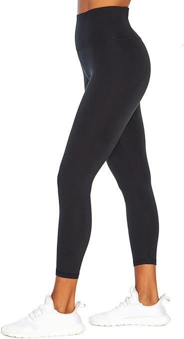 Zobha Women's Kinley High Rise Back Pocket Legging, Black, L