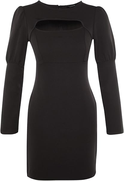 Trendyol Dress - Black - Bodycon, Black, 12