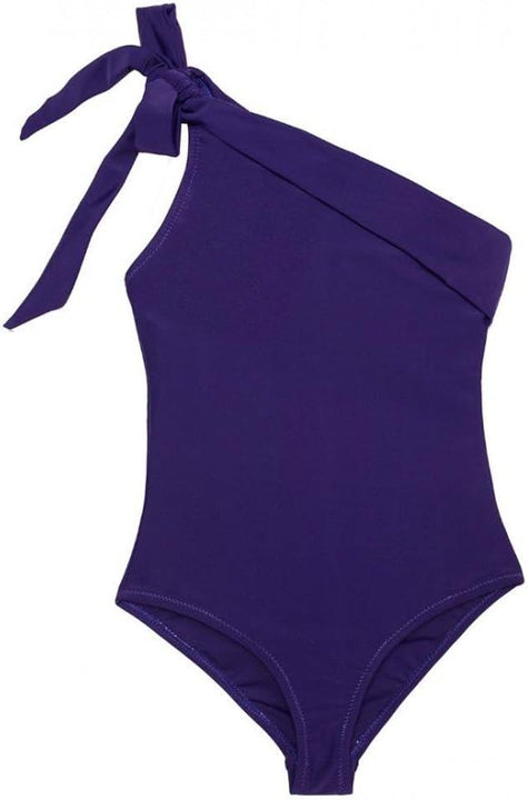 La-V Girl's Swimsuit Purple/Size 152/158 (12-13 Ages)