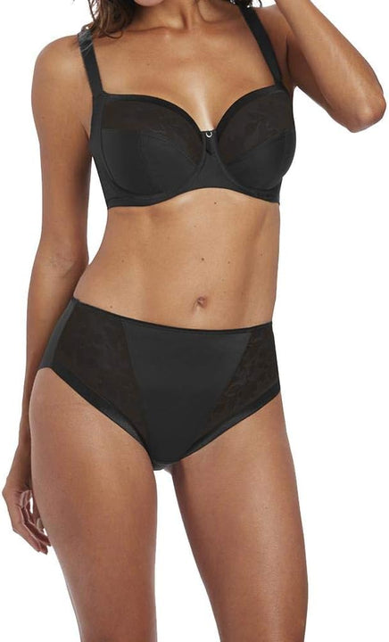 Fantasie Rebecca Moulded T-Shirt Bra Black Black 36G
