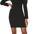 Trendyol Dress - Black - Bodycon, Black, 12