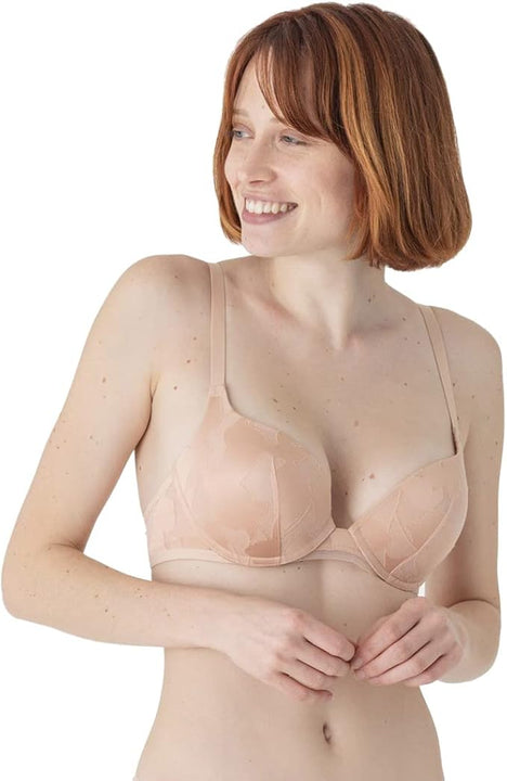 Maison Lejaby Women's Shading Bra, Salmon, 34DD