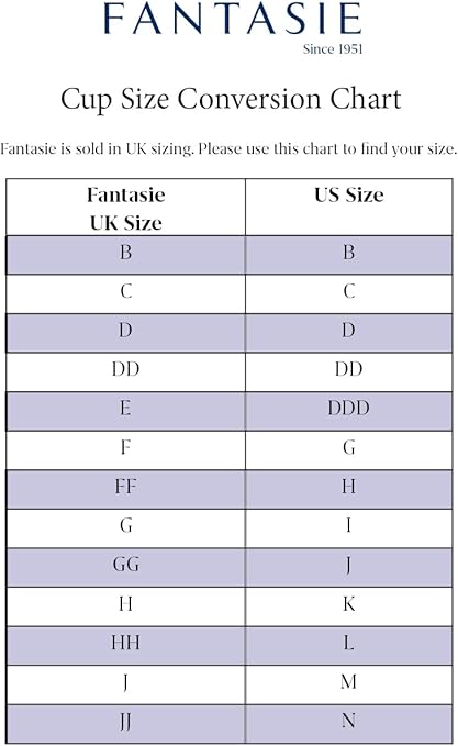 Fantasie Women's Fusion Underwire Full Cup Side Support Bra Coverage, Blush, 40F