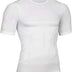 Peony.T Men's Body Shapewear Belly Compression T-Shirt Slimming Top Wear Muscle Tank Wasit Trainer Undershirts Tummy Control White, L