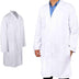 walgreen Xample Lab Coat Hygiene Food Industry Uniform Solutions Unisex Lab/Doctors Coat/Warehouse/Hygiene Coat DIY Coat/Workwear Doctor Students School Coat Women Men,Laboratory Coat (Large),White