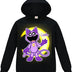 Forlcool Smiling Critters Boys Hoodies Cotton Jumper for Kids 3-13 Years, Black, 7-8 Years