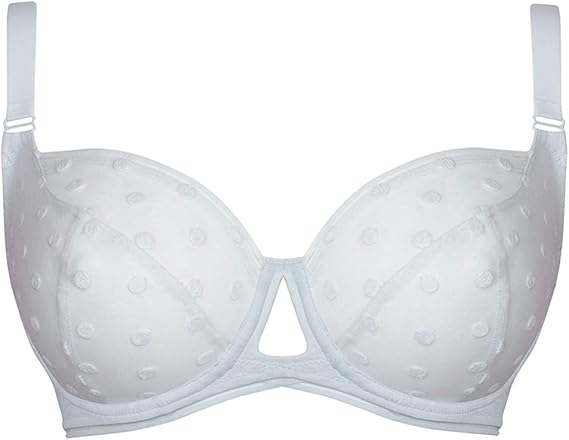 Curvy Kate Women's Top Spot Balconette, White (White White), 30J UK