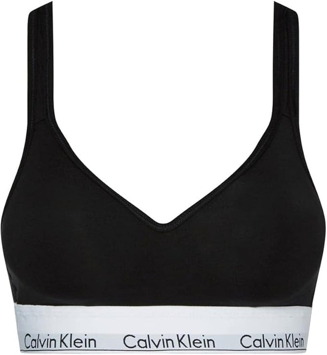 Calvin Klein Women's Triangle Bra, Black, S